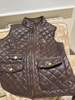 Chaleco Montepicaza Ecuestre Marrón