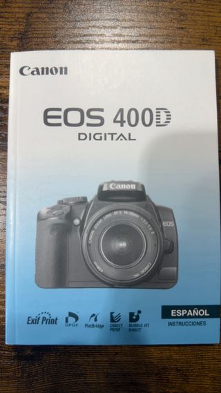 Cámara Canon EOS 400D