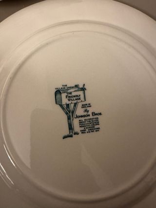 Set Johnson Bros The Friendly Village