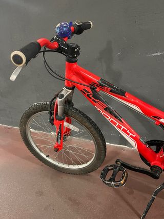 Bicicleta Monty Junior 20 6V Roja