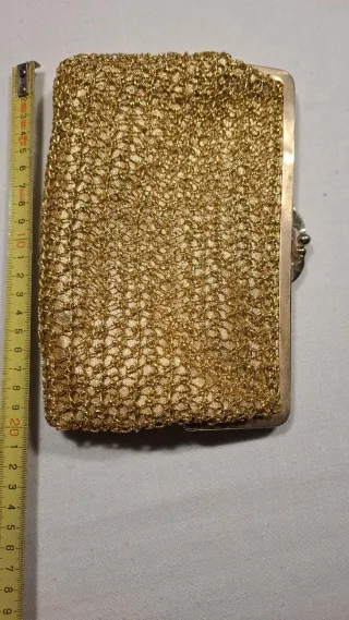 Bolso de fiesta dorado