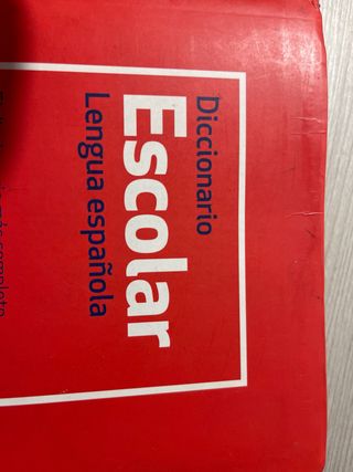 Diccionario Escolar de la Lengua Española (Span...