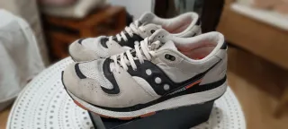 Saucony blanco/Negras Zapatillas Deportivas Hombre