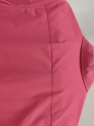 Camisa rosa manga larga