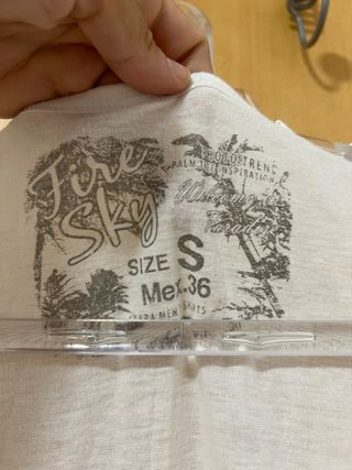 Camiseta tirantes blanca Bershka