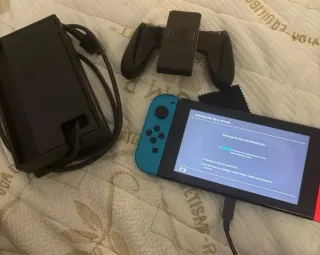 Nintendo Switch con accesorios