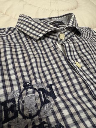 Camicia Etiqueta Negra a quadri