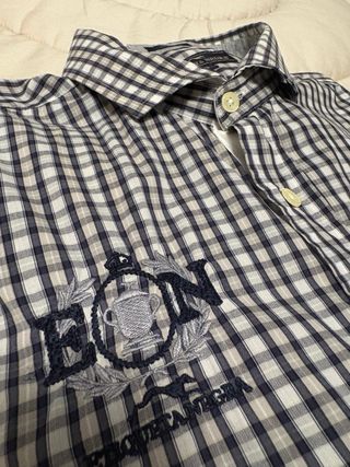 Camicia Etiqueta Negra a quadri