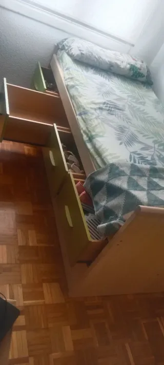 Cama nido con cajones