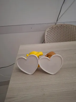 Set 2 statuine orsetti del cuore Care Bears