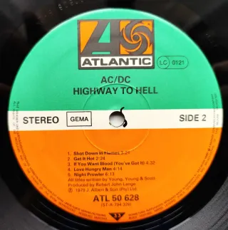 LP 1979 🇩🇪 AC/DC - HIGHWAY TO HELL