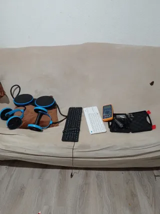 Kit de ejercicio y accesorios de tecnología