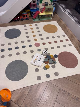 Alfombra infantil parchis