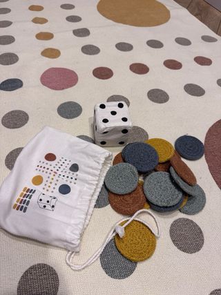 Alfombra infantil parchis