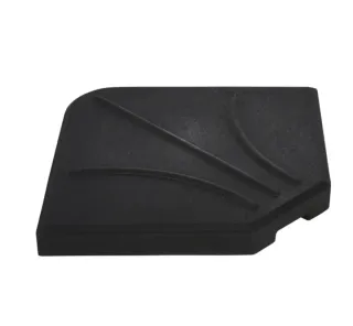 4 bases de hormigón pesadas para sombrilla