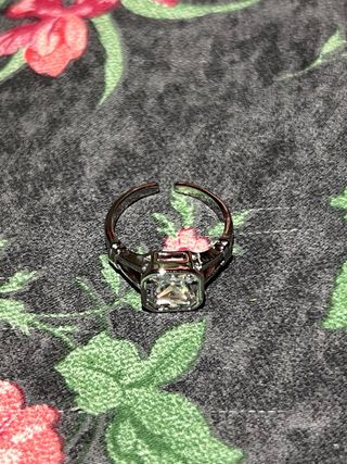 Conjunto de 2 anillos de plata