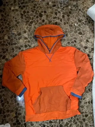 Sudadera Adidas Naranja Y2K Retro