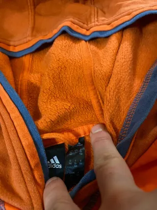 Sudadera Adidas Naranja Y2K Retro
