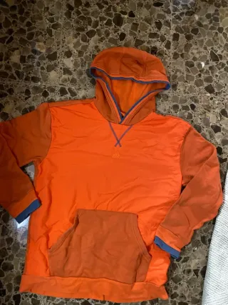 Sudadera Adidas Naranja Y2K Retro
