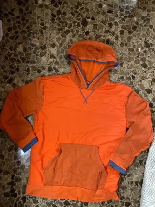 Sudadera Adidas Naranja Y2K Retro