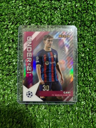 Gavi Under 21 insert Topps Merlin