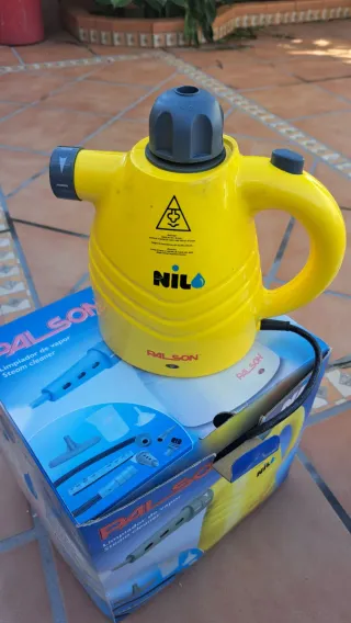 Limpiador vapor Palson.Compacto y fácil de manejar
