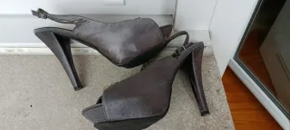 Sandalias de fiesta tacón 11.5cm, plataforma 3.5