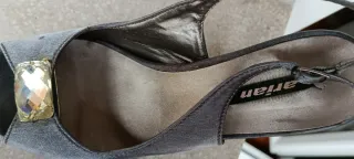 Sandalias de fiesta tacón 11.5cm, plataforma 3.5