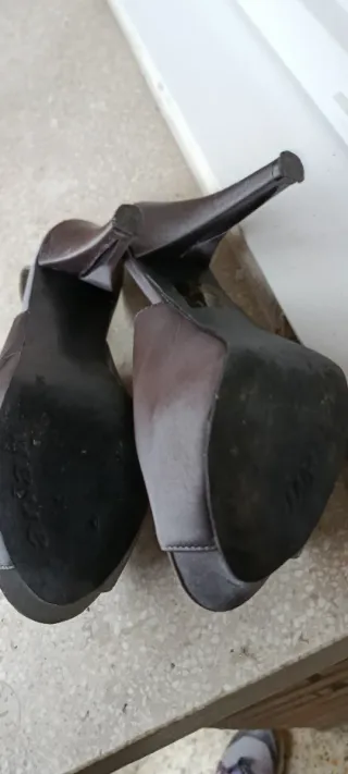 Sandalias de fiesta tacón 11.5cm, plataforma 3.5