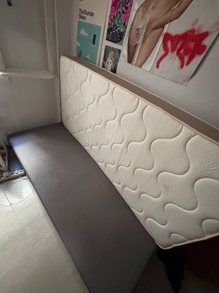 Colchón y somier