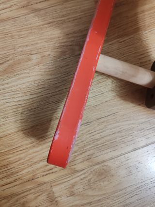 Caballito balancín de madera