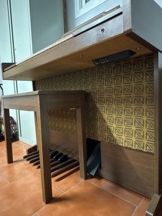 Órgano Yamaha B-35 Marrón . No envió solo recoger