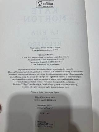 La hija del relojero