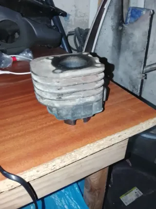 Cilindro y culata 49cc aire Minarelli Horizontal