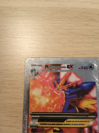Carta Pokémon M Brontosaurio EX