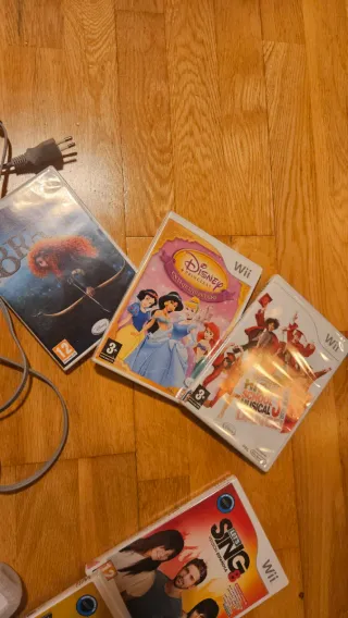 Consola Wii + 10 Juegos