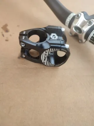 Manillar y 3 potencias bicicleta