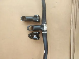 Manillar y 3 potencias bicicleta