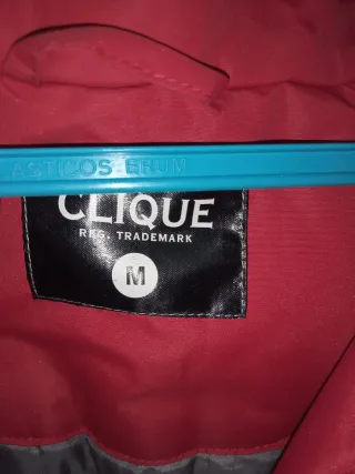 Chaqueta de nieve Clique roja