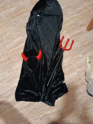 Disfraz Demonio Negro Talla Única