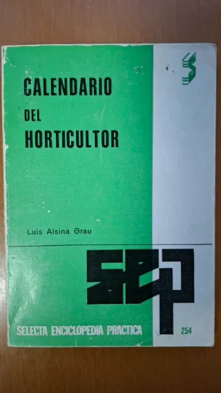 Libro Calendario del Horticultor