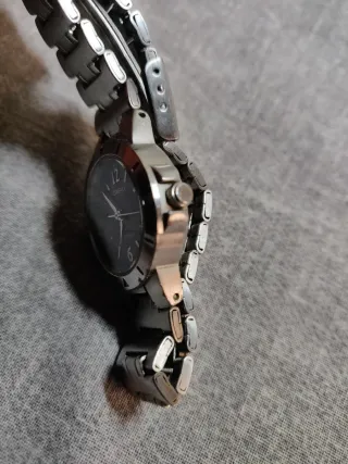 Orologio Casio Donna Nero Argento