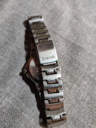 Orologio Casio Donna Nero Argento