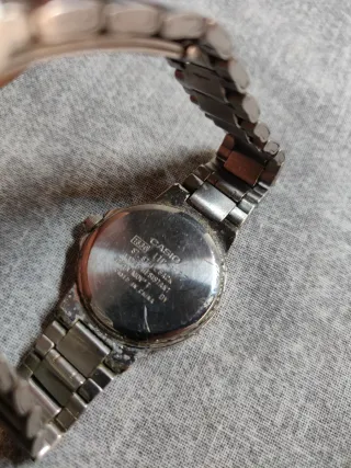 Orologio Casio Donna Nero Argento