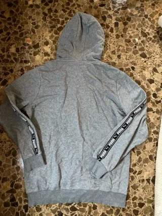 Sudadera Puma con cremallera gris