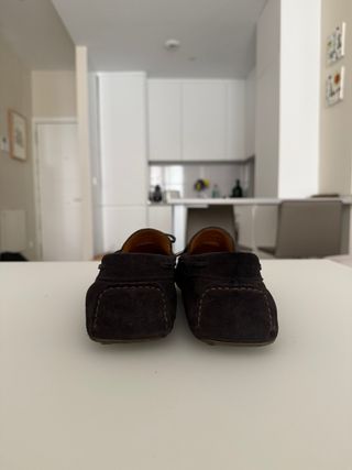 Mocasines Mango Azul Talla 43