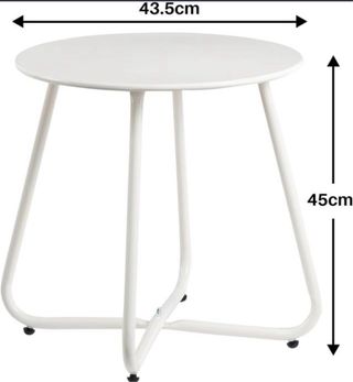 Mesa Metal disponible en varios colores