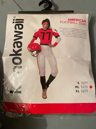 Disfraz Kokawaii American Football Star