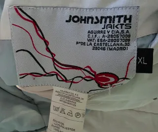 Anorak Reversible Azul turquesa y Blanco