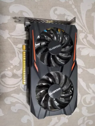 Gigabyte GeForce GTX 1050 Ti OC 4G GDDR5.